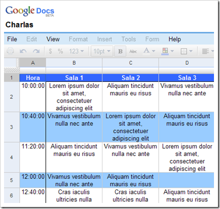 googledocs_charlas_barcampgt