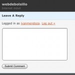 Nuevo comentario con MobilePress