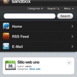 Menú con WPTouch